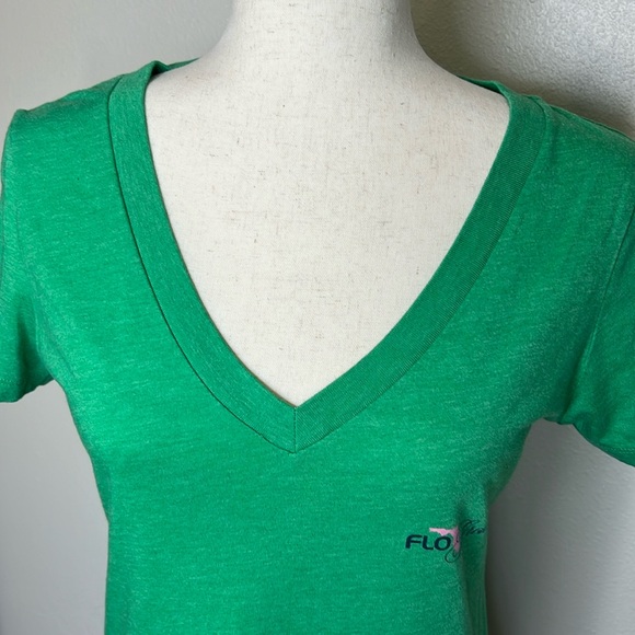 FLO GROWN Kelly Green Dog T Shirt Dog St Pattys Day Lover Lab Soft Stretch JR L - Picture 10 of 14